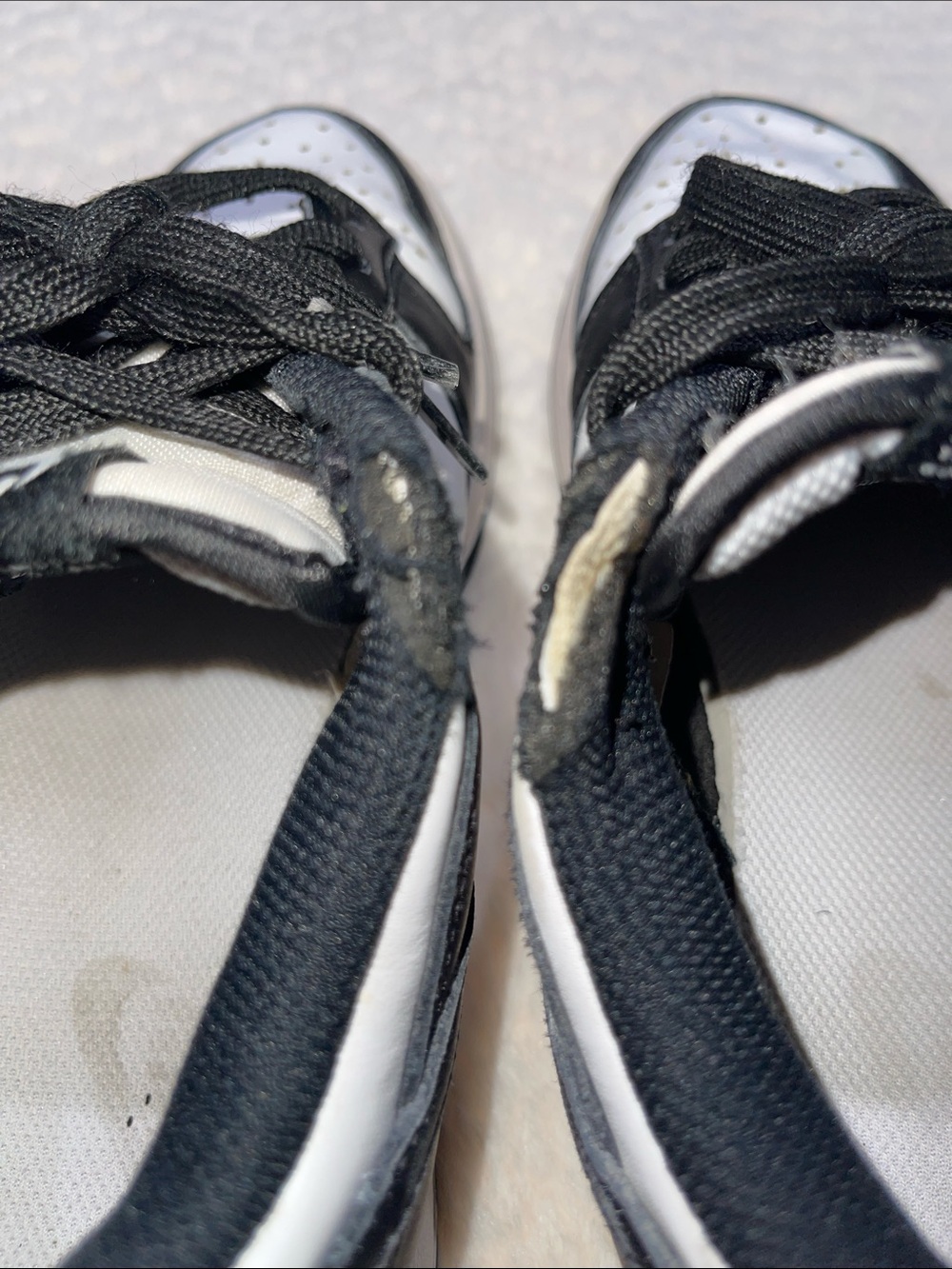 Nike Dunk Black and White Low-Top Sneakers - Picture 5 of 11